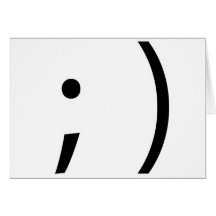 wink face! cards
