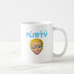 Winking Flirty Girl Mug
