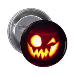 WINKING HALLOWEEN PUMPKIN BUTTON
