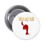 Winking Red Lobster Kiss My Tail Pins