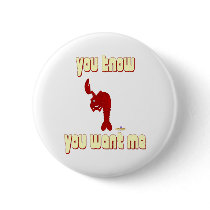 Winking Red Lobster You Know You Want Me buttons