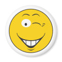 Winking Smiley Face magnets