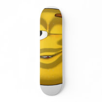 Winking-toon-black Skateboard