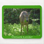 Winking Wild Rudolph mousepads