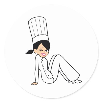 Cartoon Chef Woman