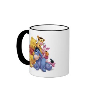 Winne the Pooh and Friends Disney Coffee Mugs