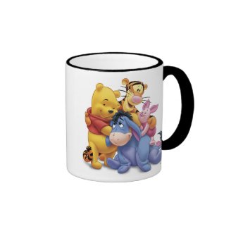 Winne the Pooh and Friends Disney Coffee Mugs