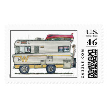 Winnebago Camper RV Stamps