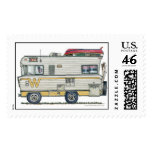 Winnebago Camper RV Stamps