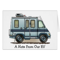 Winnebago LeSharo Camper RV Greeting Card