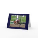 Winner By A Nose Greeting Card