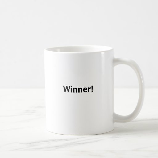 Winner! Mugs