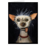 Winner of the Ugly Dog Contest 2011 Greeting Cards