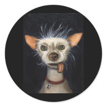Winner of the Ugly Dog Contest 2011 Sticker