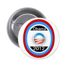 Winner’s Circle Obama 2012 "O" and 3D Obama Logo Pin