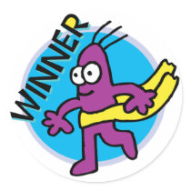 Winner stickers