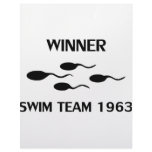 winner swim team 1963 icon letterhead template