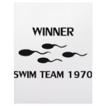 winner swim team 1970 icon custom letterhead