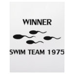 winner swim team 1975 icon personalized letterhead