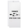 winner swim team 1999 icon rack card design