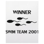 winner swim team 2001 icon customized letterhead