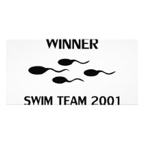 winner swim team 2001 icon photo cards