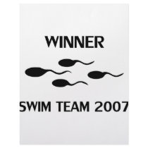 winner swim team 2007 icon letterhead