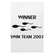 winner swim team 2007 icon stationery