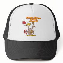 winner winner chicken dinner irony humor mesh hats