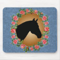 Winners Circle Horse Silhouette Mousepad