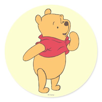 Winnie the Pooh 11 Sticker