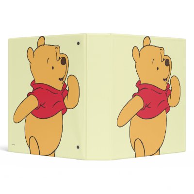 Winnie the Pooh 11 Vinyl Binder