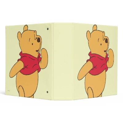 Winnie the Pooh 11 Vinyl Binders