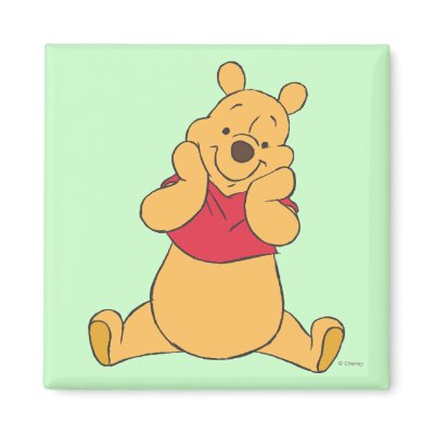 Winnie the Pooh 12 Refrigerator Magnet
