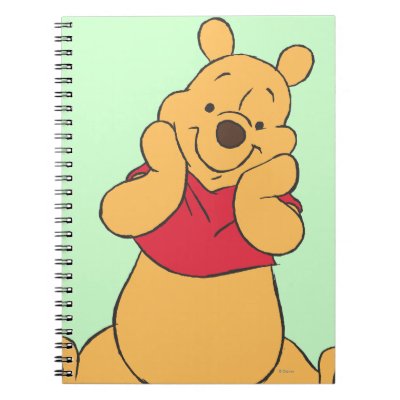 Winnie the Pooh 12 Spiral Note Books