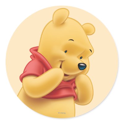 Winnie the Pooh 14 Stickers