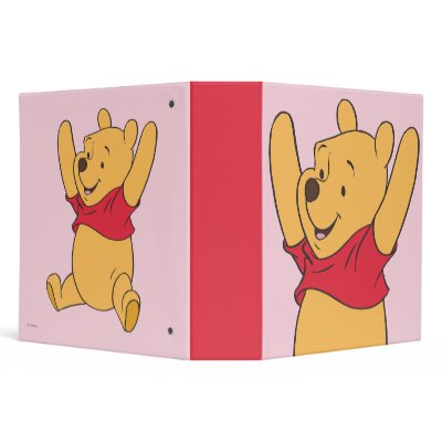 Winnie the Pooh 15 Vinyl Binder