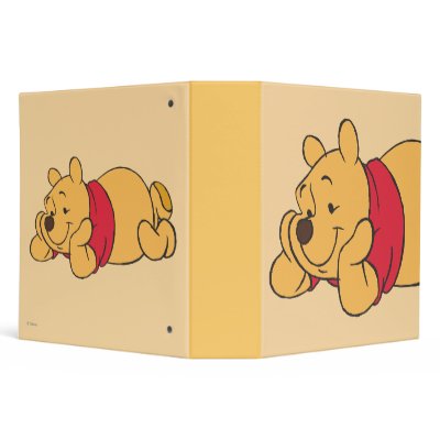 Winnie the Pooh 2 Vinyl Binders