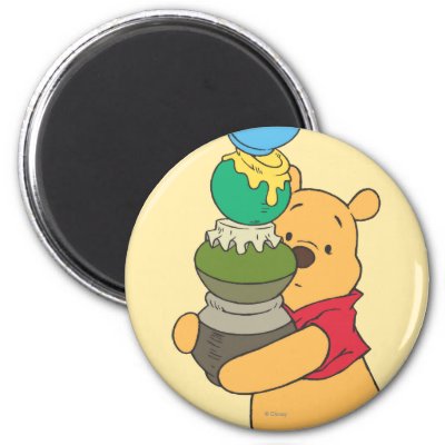 Winnie the Pooh 3 Fridge Magnet
