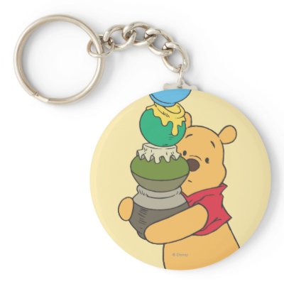 Winnie the Pooh 3 Key Chains