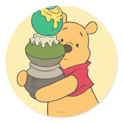 Winnie the Pooh 3 Stickers