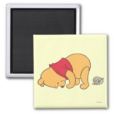 Winnie the Pooh 4 magnets