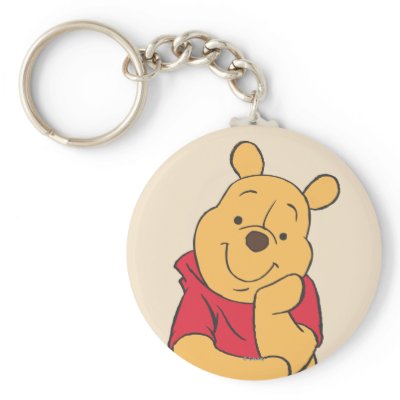 Winnie the Pooh 6 Keychains