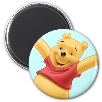 Winnie the Pooh 7 Refrigerator Magnets