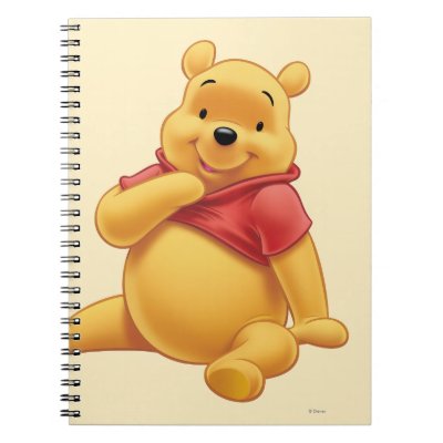 Winnie the Pooh 8 Spiral Note Books