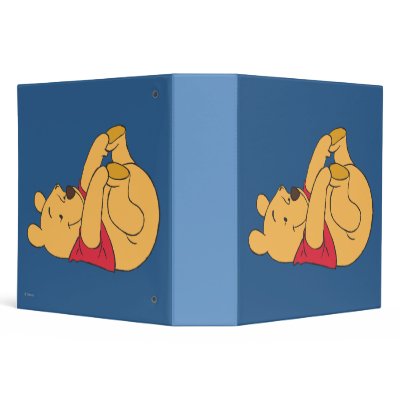 Winnie the Pooh 9 Vinyl Binder