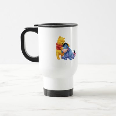 Winnie the Pooh and Eeyore mugs