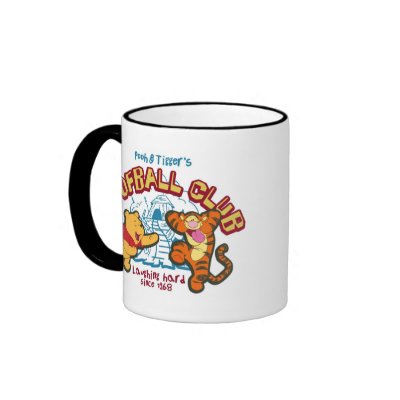 Winnie the Pooh and Tiggers Goofball Club mugs