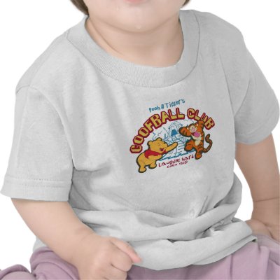 Winnie the Pooh and Tiggers Goofball Club t-shirts