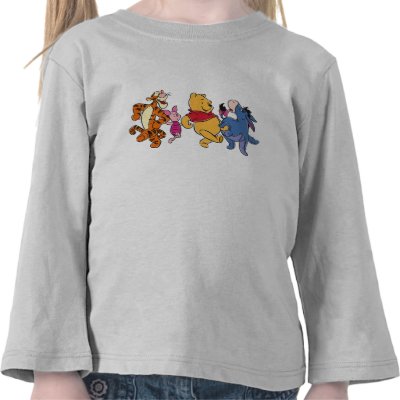 Winnie the Pooh Crew tee shirts